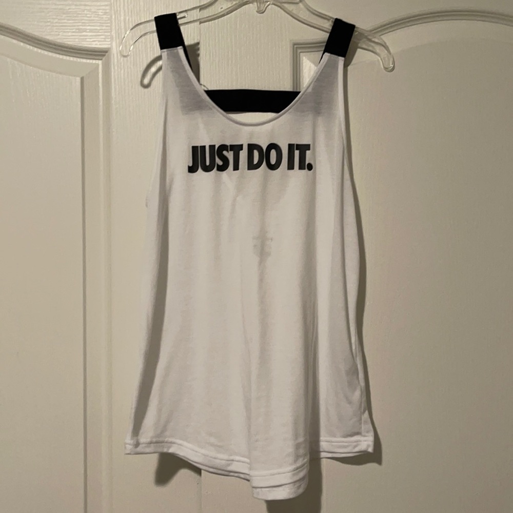 Nike just do it exercise tank top